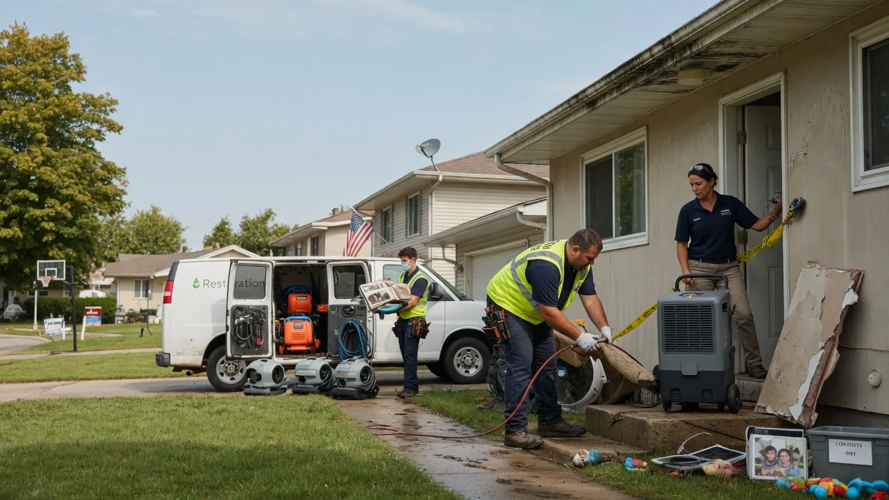 Water Damage Restoration in Beaverville, IL near me